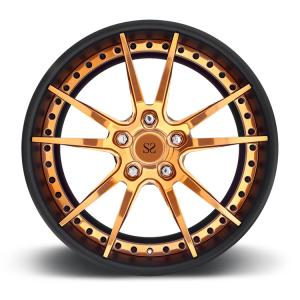 Wholesale 21inch Rims Polish Customized 2-PC Forged Alloy Rims For Camaro/ Rim 20&quot; Forged Wheels from china suppliers