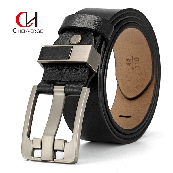 Exquisite Business Genuine Leather Belt 115cm Length
