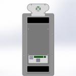 Touchless Biometrics Human Body Temperature Measuring Time Attendance Face