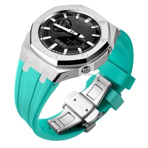 Wholesale Casio Ga2100 G Shock Case 5Th Modified Metal Rubber Luxury 316L Stainless Steel Watch from china suppliers