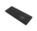 Ruggedized Silicone Industrial Keyboard With Touchpad, Washable Silicone Medical