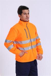 Wholesale OEM Windproof Hi Vis Lightweight Work Jacket , 360gsm Mens Outdoor Work Jackets from china suppliers