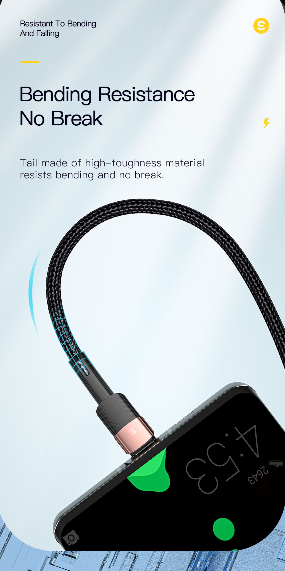 Fast Charging Type C Cable 6A 1M 2M 3M 66W Fully Compatible Cable Type C