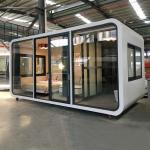 Modular Capsule Hotel With 2-bedroom Luxury Prefabricated Apple Cabin House