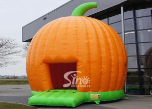 Wholesale Halloween Pumpkin Inflatable Bounce Houses For Kids Party Outdoor Use from china suppliers
