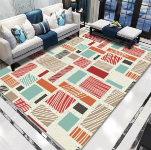 Wholesale Geometric Pattern Waved Curved Line Living Room Floor Carpet Special Style from china suppliers