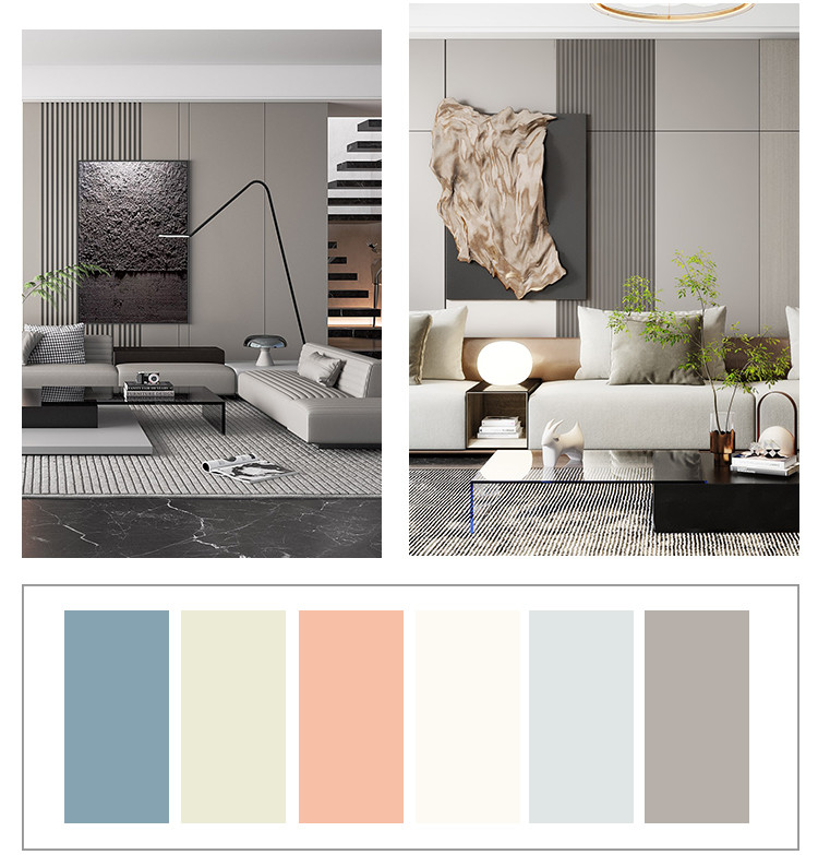 Waterproof Fire Resistance Bamboo Charcoal Wood Veneer Interior Decorative Wall Paneling