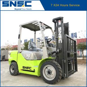 Wholesale 3ton Diesel Side Shifter Forklift with Load Center 500mm and Duplex/Full Free Lift Mast from china suppliers