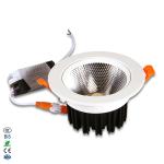 5W 10W 15W COB round ceiling recessed downlight led spotlight,spot light