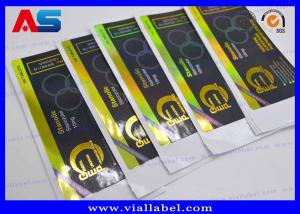 Wholesale Gold Foil Vinyl Label Stickers For Injectable Peptide Vials Muscle Growth Enanthate from china suppliers
