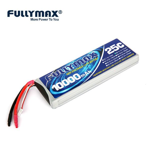 Drone Lipo Battery 11.1 V 10000mah Fullymax 3cell 25C Aircraft Lilium Evtol