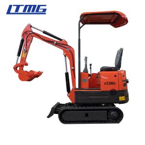 Wholesale LTMG hot sale 800kgs mini digger 0.8 ton excavator machine for sale from china suppliers