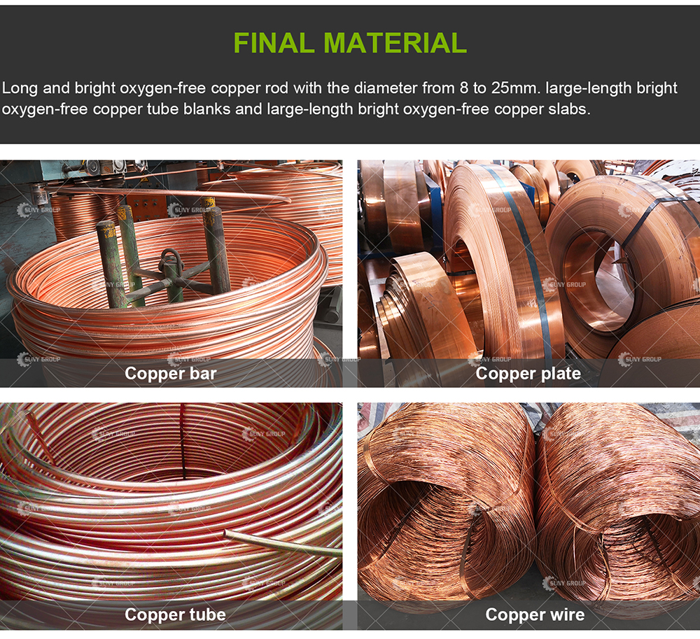 Oxygen-Free Copper Rod Upcast Machine Horizontal Brass Rod Continuous Casting Machine