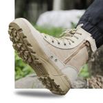 Customization Durable Black Boots Tactical Combat Boot Men Leather Military