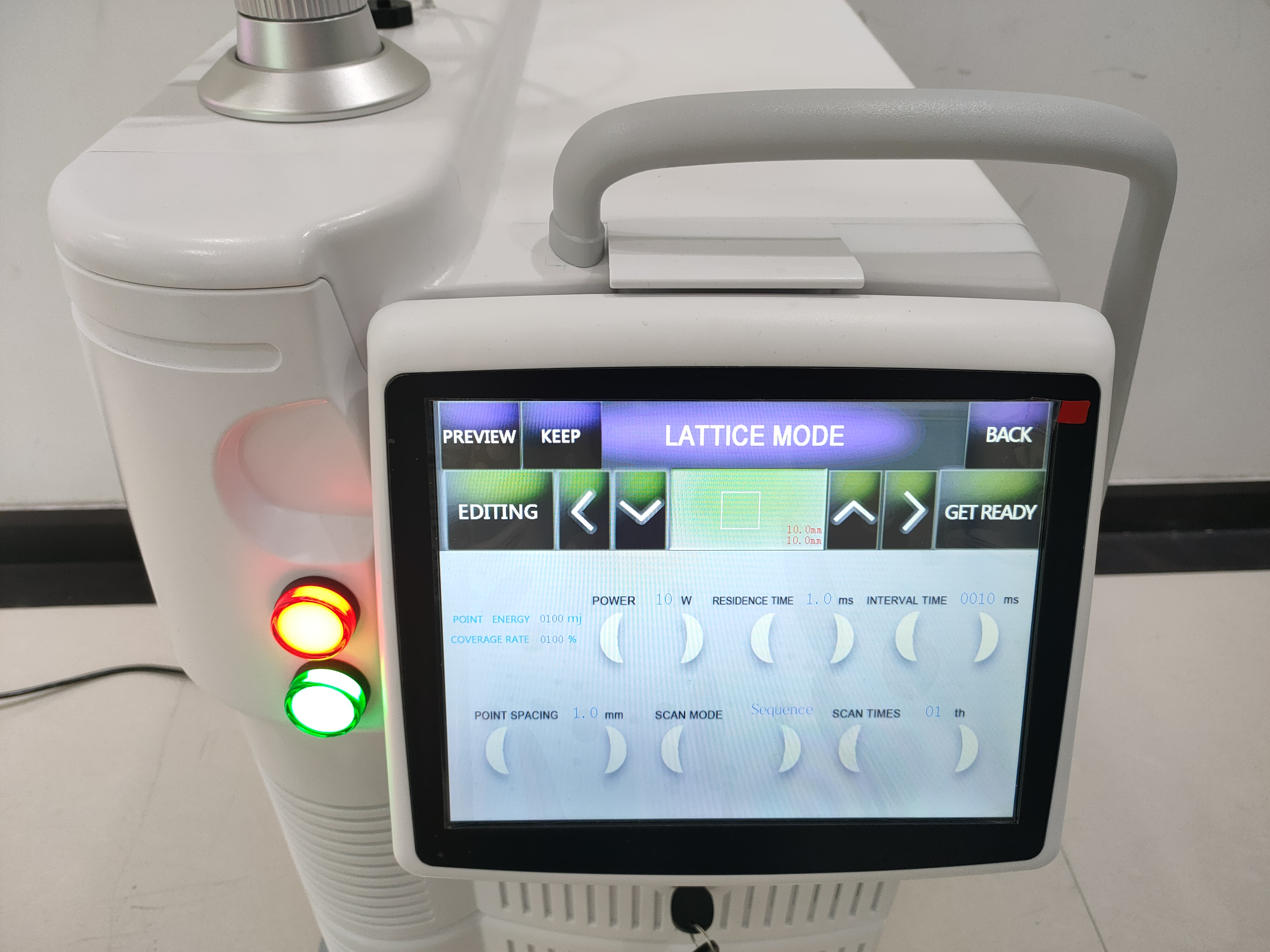 Stationary Fotona 4d Laser Machine 1060nm Dermatology CO2 Laser Machine 200W