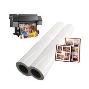Wholesale Digital Printing 260gsm Waterproof Inkjet RC Glossy Photo Paper Roll from china suppliers