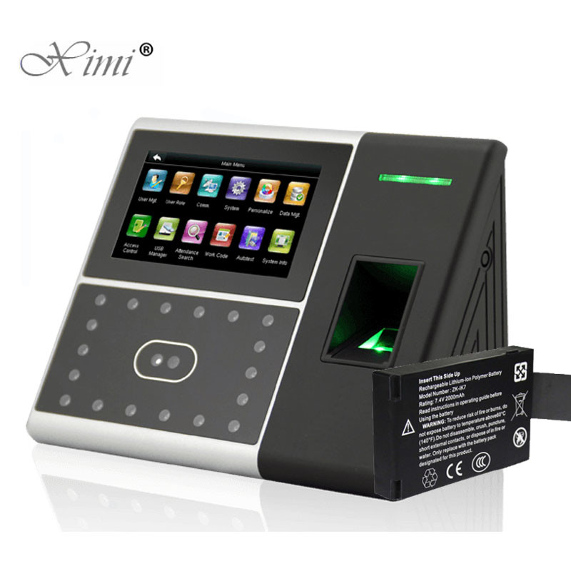 ZKteco Uface302 TCP/IP Face Time Attendance And Access Control With Fingerprint Reader