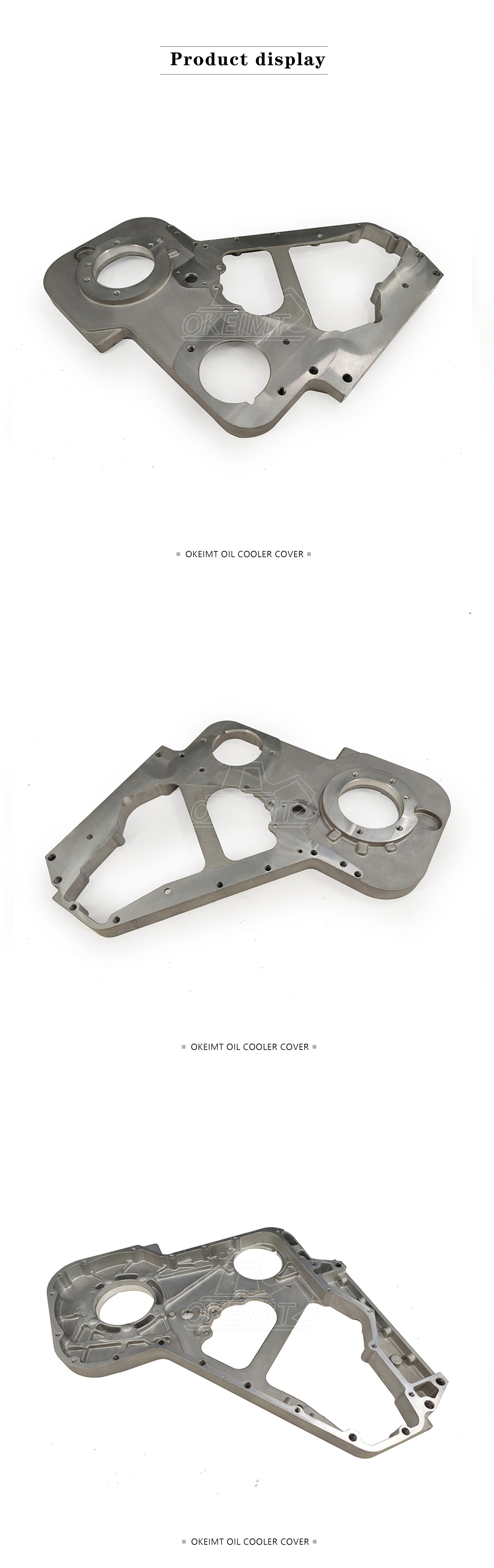 Excavator Engine Parts 6D114 6CT Diesel Engine Parts Gear Housing 3926721