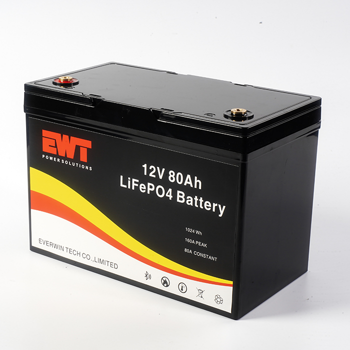 Energy Storage 12V IFR32700 Lithium Ion LFP Battery Pack 12.8V 80Ah Lithium Iron Phosphate Battery for Outdoor Camping