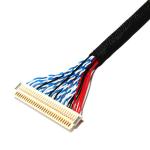 Hirose Df19 Lvds Cable Assembly 30 Pin Lvds Wire Harness Lvds Display Connector