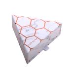 Custom Triangle Jewelry Gift Boxes / Slide Open Jewelry Box With Drawers