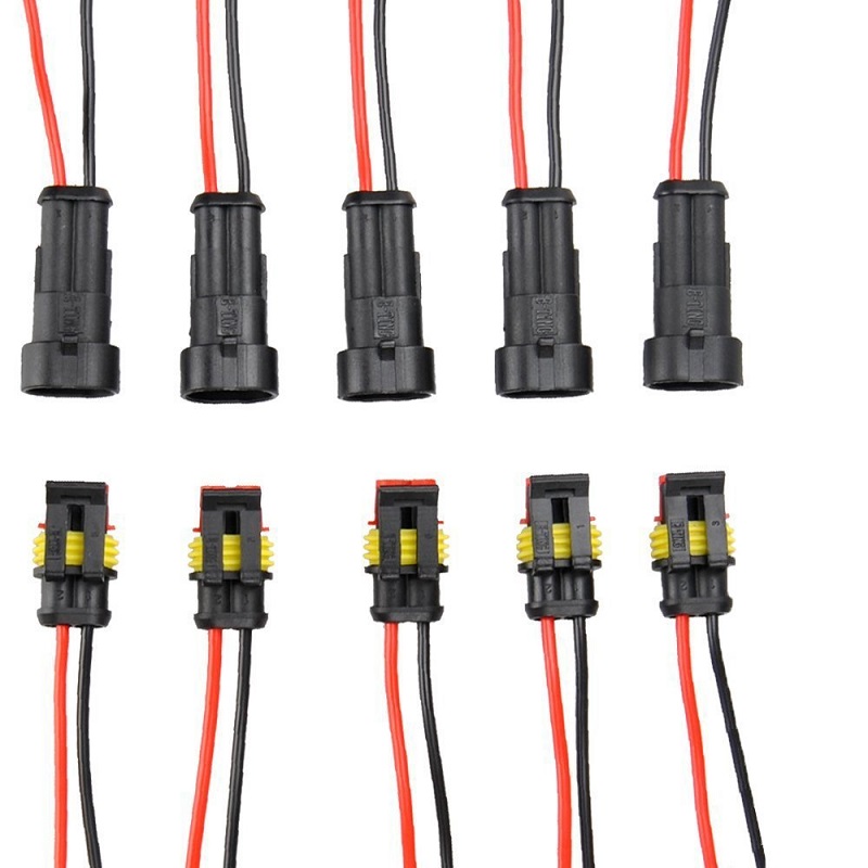 Chogori 14 Pin Automotive PBT Female Connector with Wire to Wire Installation Style