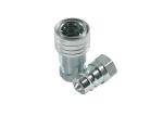 1/4' - 2' Hydraulic Quick Connect Couplings For Steel Mall Machinery 345 Bar