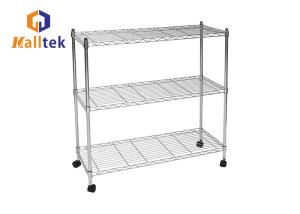 Wholesale OEM Zinc coated Detachable Metal Wire Rack Shelf 30kgs/layer from china suppliers