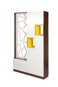 Wholesale MDF Painted Hall Divider Cabinet , Room Divider Cupboard Household Furniture from china suppliers