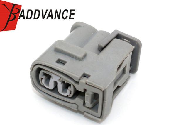 Gray Fuel Injector Connectors 2 Pin 2 Way Toyota Ignition Coil Connector 90980