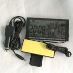 Digital Car Thermometer Hygrometer 12V DC LCD Screen Hygrothermograph Weather