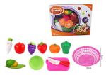 12 Pcs Pretend Role Play Children's Play Toys for Kitchen Fruit Vegetable