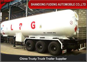 Wholesale Gas Ammonia Liquid LPG Tank Trailer Volume 49.1 Cubic Meter Steel Material from china suppliers