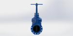 Resilient Seated Rising Stem Gate Valve , WRAS Approved For Water Service