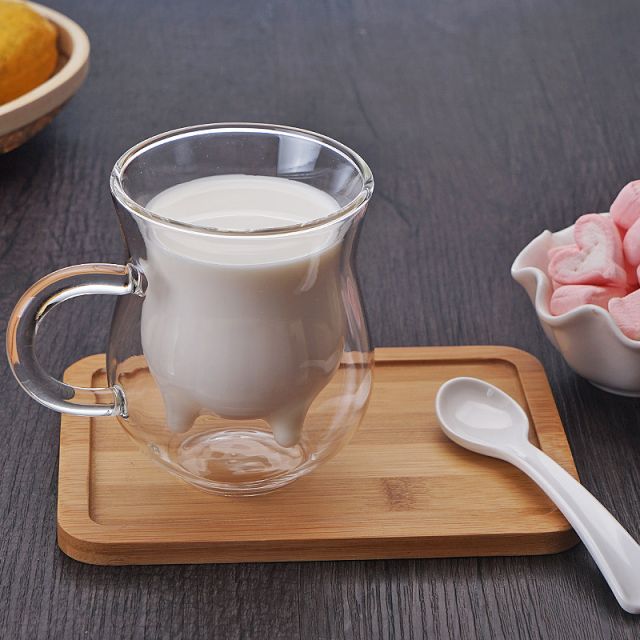 China Wholesale Heat Resistant Hot Beverage Double Wall Glass Cup