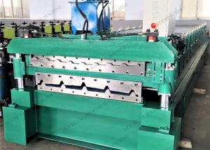 Wholesale Hydraulic Cutting 0.3mm Double Layer Forming Machine Cr12 Roof Panel Roll Former from china suppliers