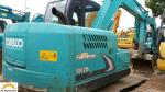 1670h Used Kobelco Mini Excavator , Kobelco Sk75 Excavator 2015 Year 41kw