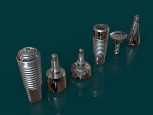 Wholesale Duable Dental Implant Screw Set Titanium Medical Screw from china suppliers