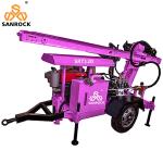 Hydraulic Trailer Mounted Water Well Drilling Rig Small Water Well Drilling Rigs