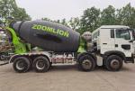 2021 ZOOMLION 12m³ Used Concrete Truck Mixer on HOWO Chassis for Sale