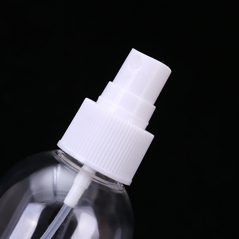 20ml30ml50ml60ml100mlPET Round Fine Mist Spray Bottle Plastic Container Custom Logo Pump Sprayer for Beach and Pool Days