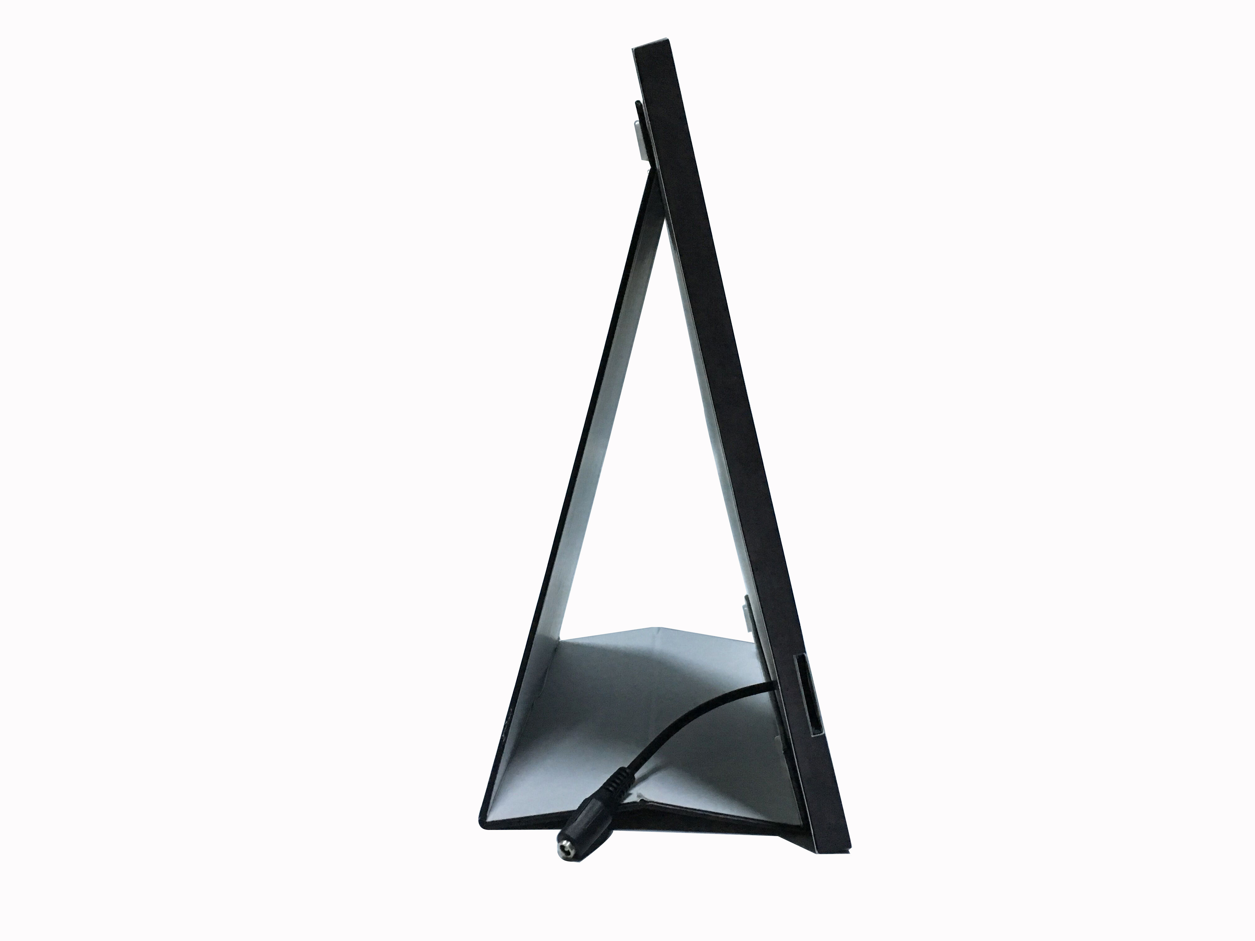 Custom print Pop TV 7 inch shelf video display ,Battery Operated digital retail video displays