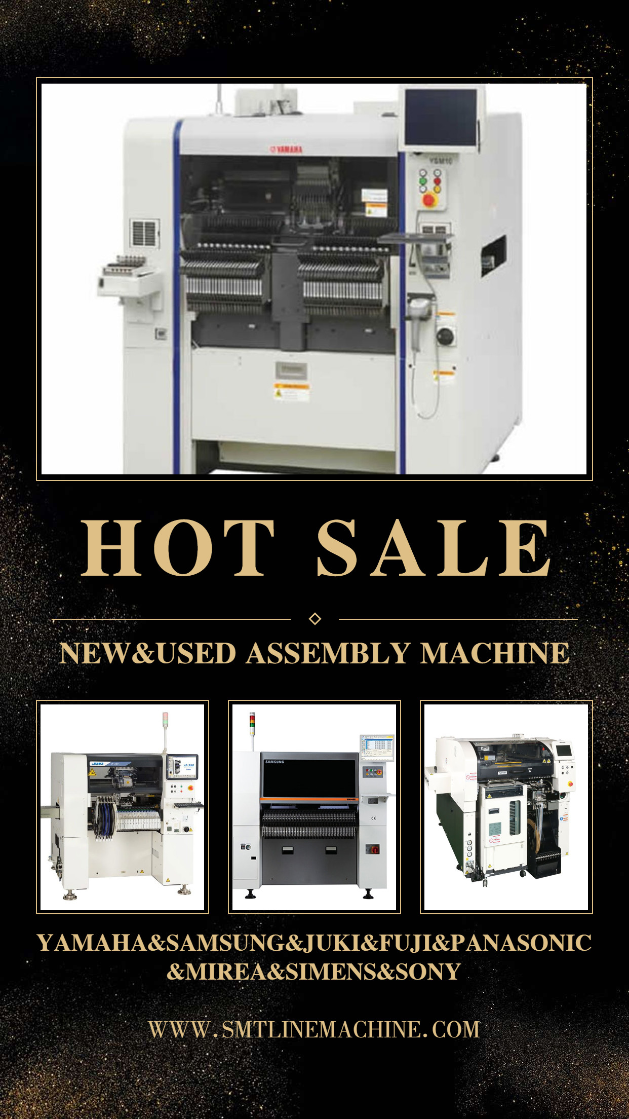 Multi Functional SMT Pick Place Machine Yamaha Yv100xg CNSMT