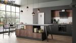 American Custom Plywood Modular Kitchen Cabinets for Modern Kitchen Furniture