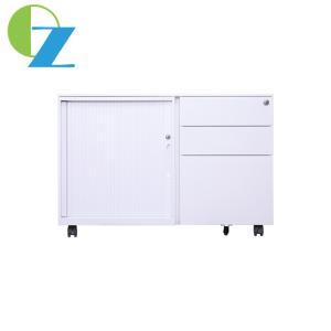 Wholesale Combined Three Drawer Mobile Pedestal Cabinet With Tambour Door from china suppliers