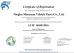 KMF Auto Accessories Pte.Ltd. Certifications