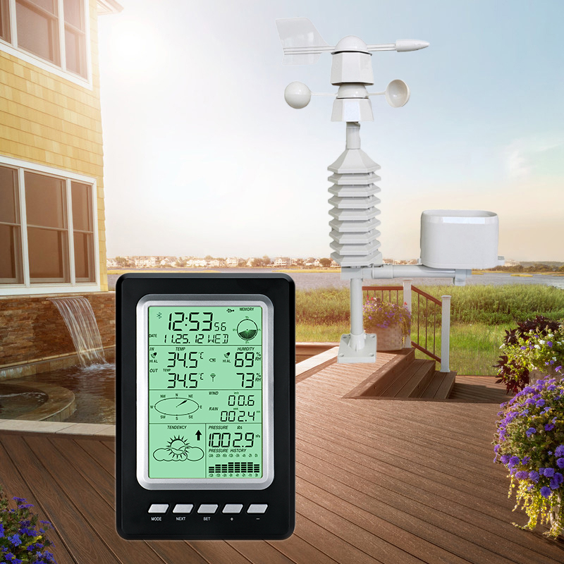 Outdoor Temperature Range Wireless Weather Station With OBM Support