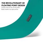 OEM Upgraded Sport Yoga Mat , Extra Thick 10mm TPE , Green Color