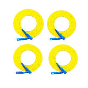 Wholesale Single Mode Multimode Fiber Optic Cable Patch Cord , Armored Fiber Optic Patch Cord from china suppliers