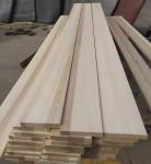 Customized Size Paulownia Wood Strips for Decoration 18mm x 18mm Length 2500mm